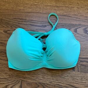 Shade & Shore Turquoise Bikini Top